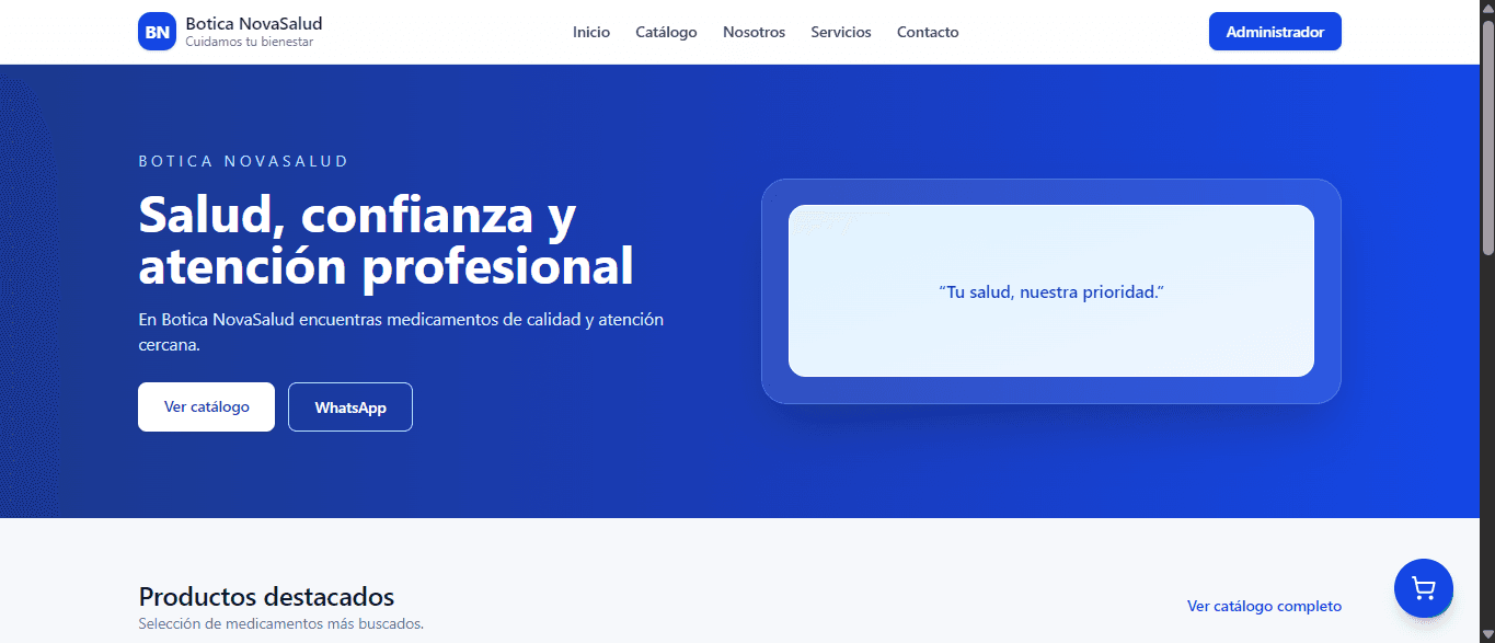 Sistema Web de Botica